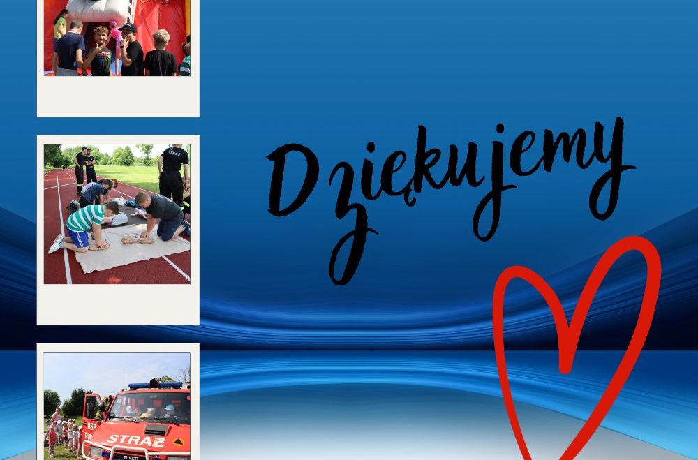 GORĄCE PODZIĘKOWANIA