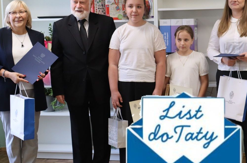 „LIST DO TATY 2025” – NAGRODY ZA UDZIAŁ W KONKURSIE