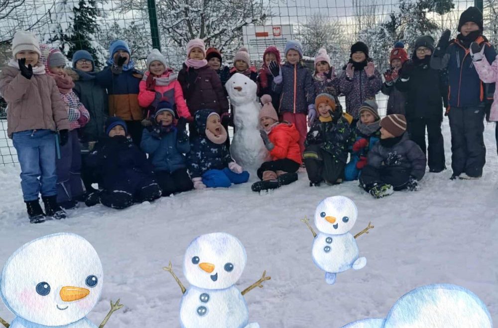 ZIMOWE ZABAWY PRZEDSZKOLAKÓW