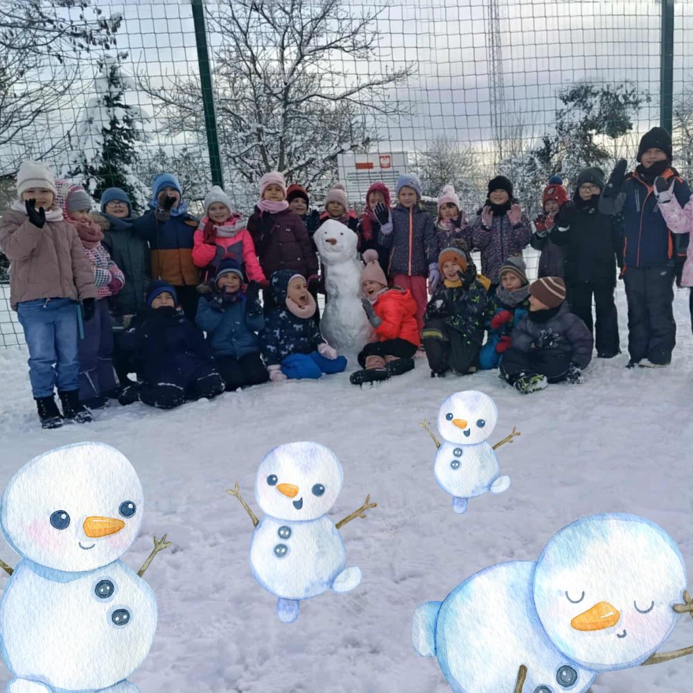 ZIMOWE ZABAWY PRZEDSZKOLAKÓW