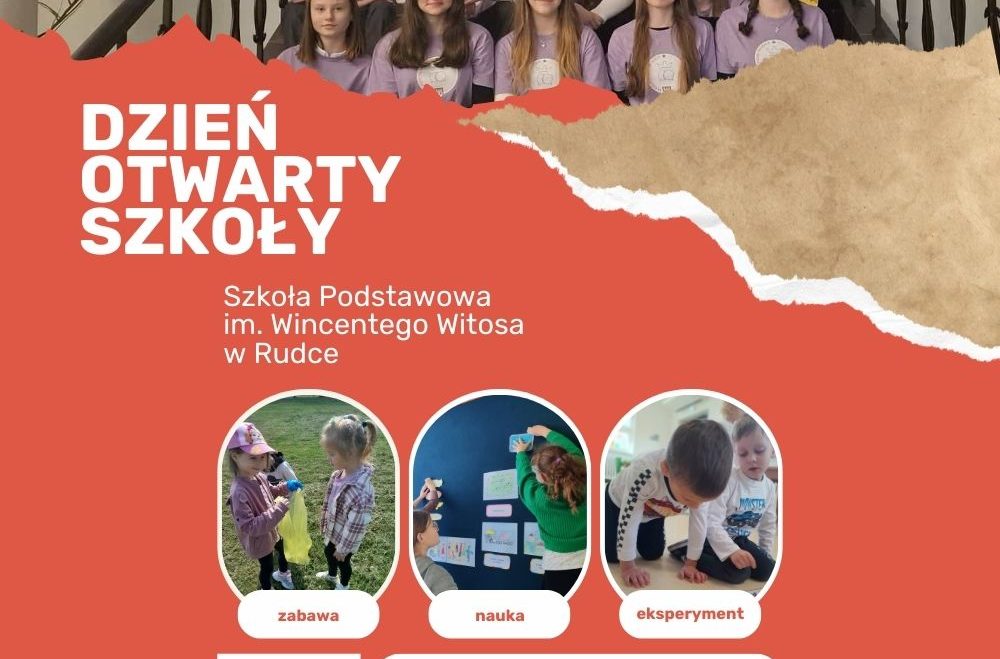 ZAPRASZAMY NA DZIEŃ OTWARTY SZKOŁY