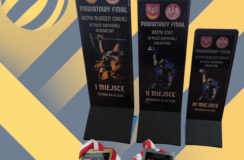 Siatkarski triumf naszej szkoły: Dziewczęta mistrzyniami powiatu!