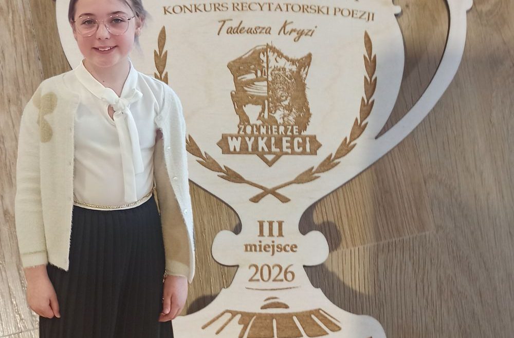 Sukces recytatorski Zuzanny!