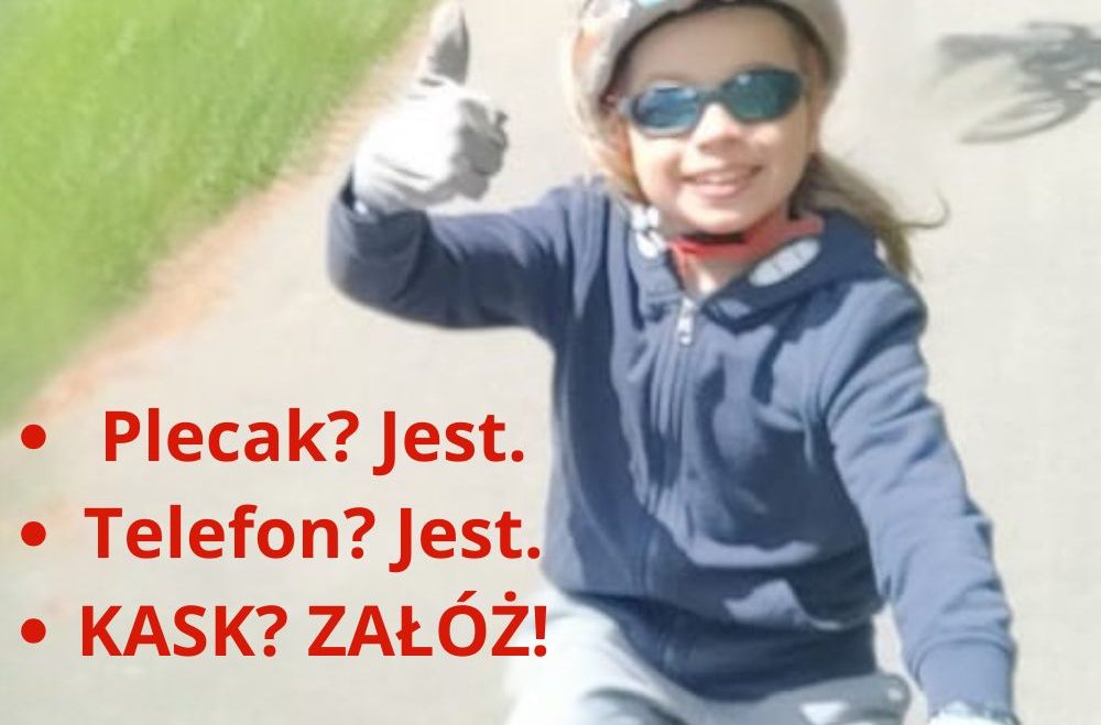 Obowiązkowe kaski dla dzieci na rowerach i hulajnogach