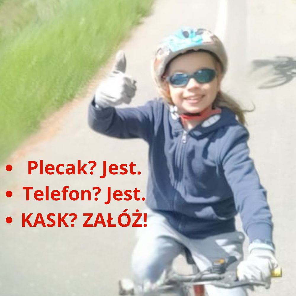 Obowiązkowe kaski dla dzieci na rowerach i hulajnogach