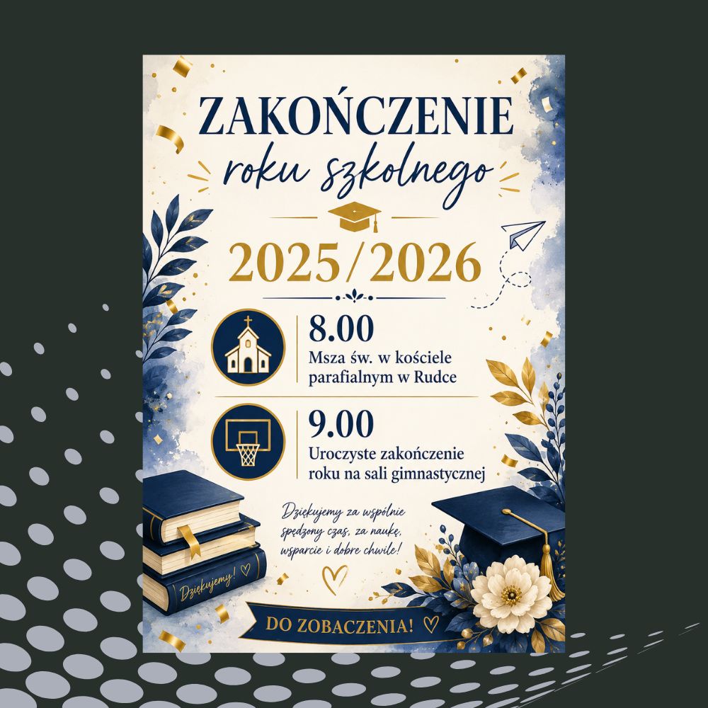 Uroczyste zakończenie roku szkolnego 2025/2026