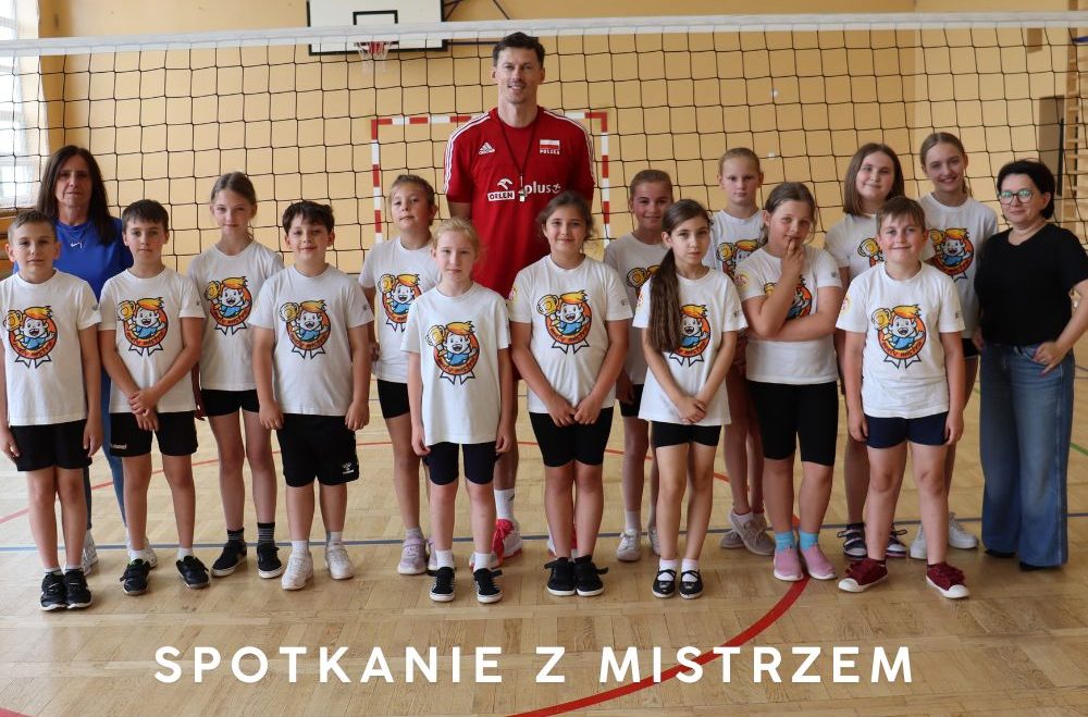 Spotkanie z Mistrzem – niecodzienna lekcja z siatkarzem i trenerem Rafałem Buszkiem