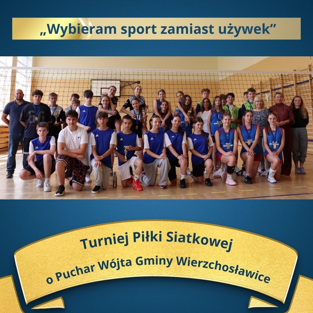 Turniej Piłki Siatkowej o Puchar Wójta Gminy Wierzchosławice