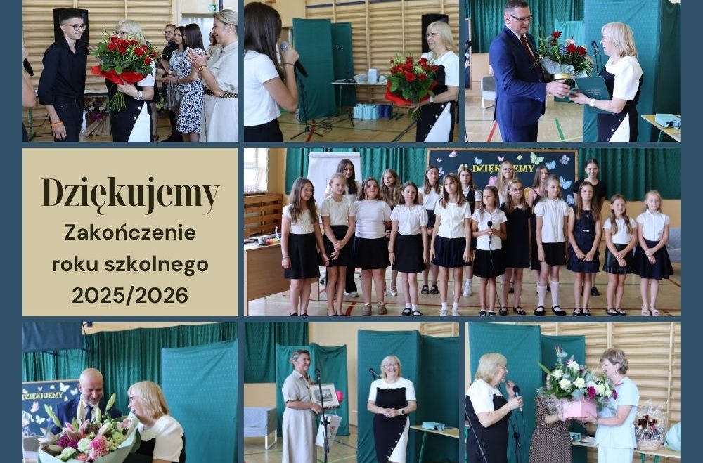 Uroczyste zakończenie roku szkolnego 2025/2026